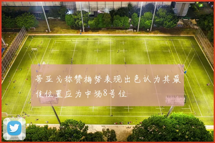蒂亚戈称赞梅努表现出色认为其最佳位置应为中场8号位